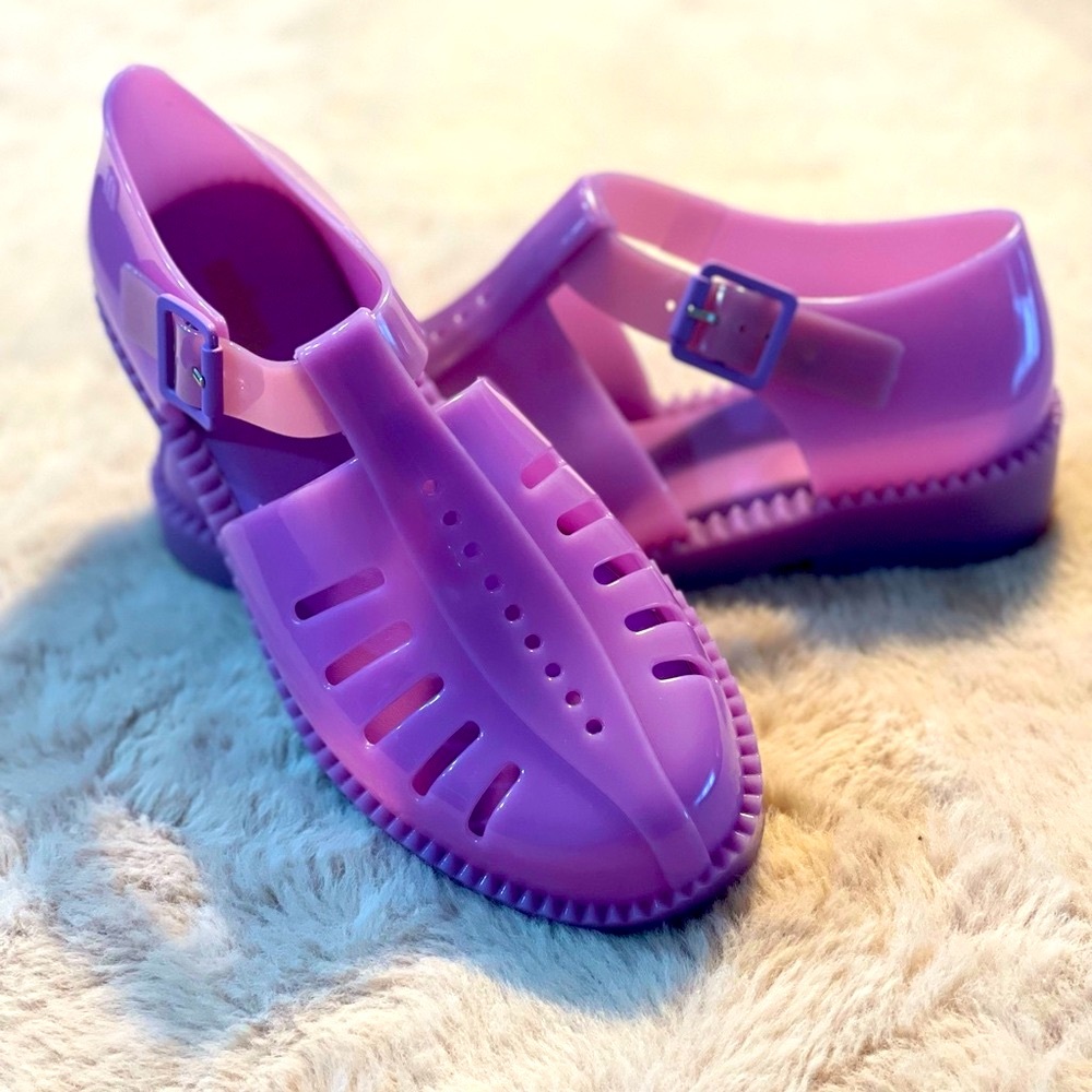 Women’s Purple Jelly Sandals